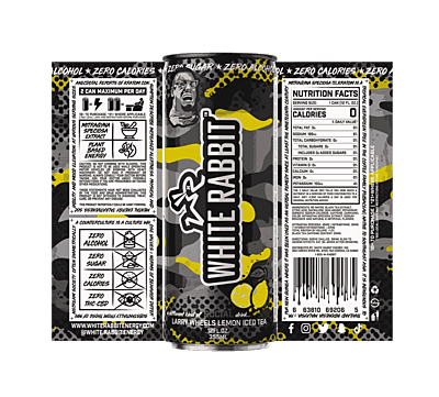 *White Rabbit Larrys Lemonade Kratom Seltzer*