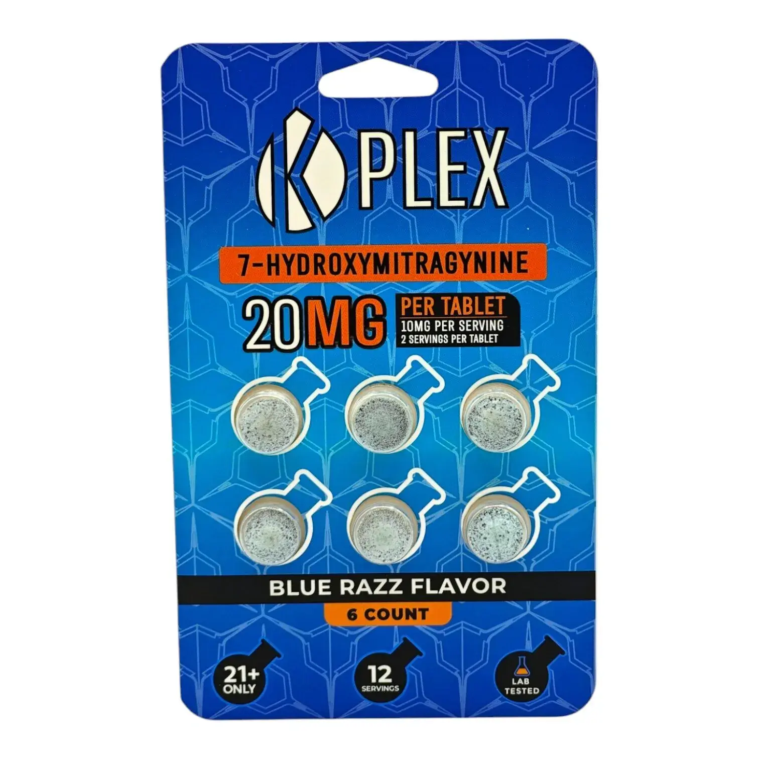 *K-Plex 7OH Blue Razz 20mg (6ct)*