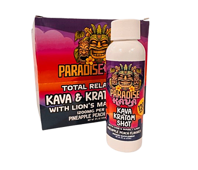 *Paradise Kava Pineapple Peach Shot*