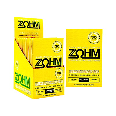 *ZOHM Lemon Drop Ice 7oh Strips*