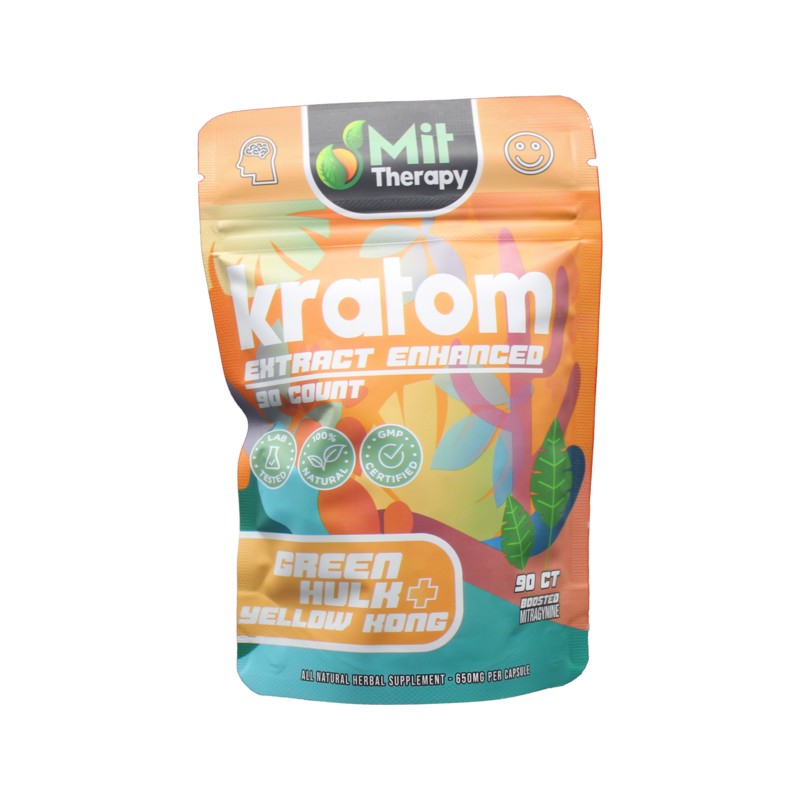 MIT Therapy Green Hulk + Yellow Kong-90ct
