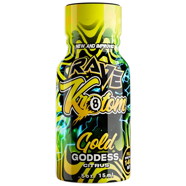 *Rave Gold Goddess Extract Shot (Citrus)*