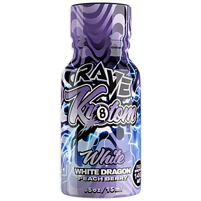 *Rave White Dragon Extract Shot (Peach Berry)*