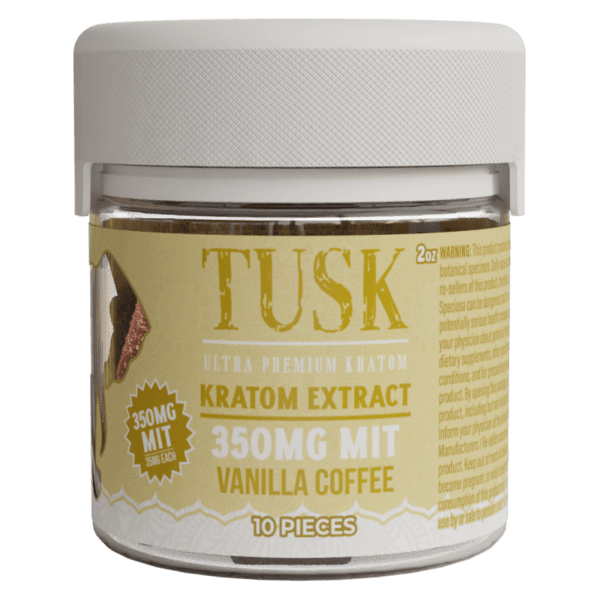 Tusk Kratom Gummies Vanilla Coffee