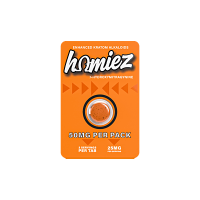 Homiez 7OH 50mg Orange Tablet (Single)