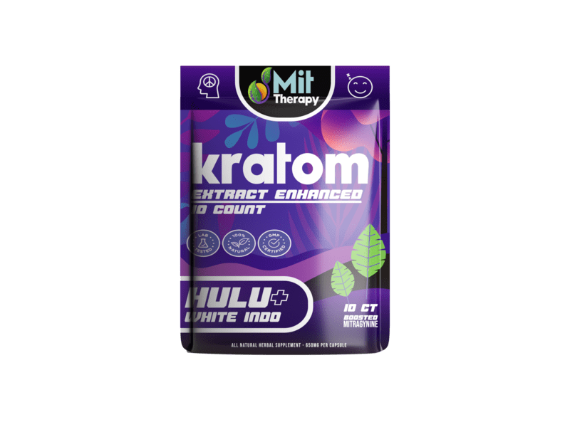 MIT Therapy Hulu + White Indo-10ct x 1 Pouches (10 Total Capsules)