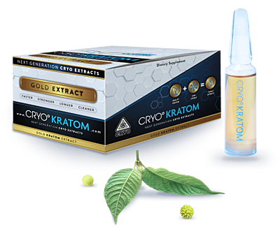 Cryo Kratom Gold Extract Shot