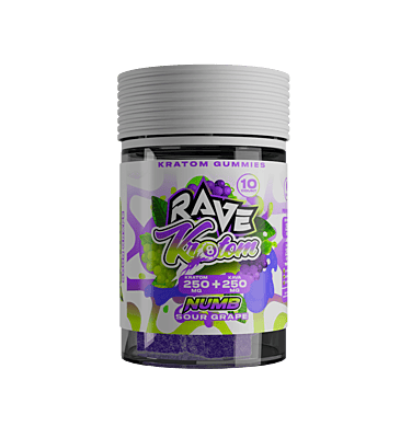 Rave Gummies Numb (Sour Grape)