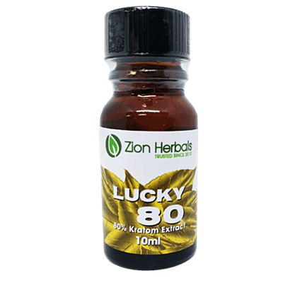 Zion Herbals Lucky 80 10mL Extract Shot